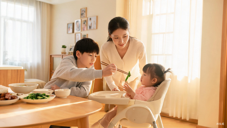 2岁妹妹天天“使唤”自闭症哥哥,妈妈发现哥哥反而“越来越好”